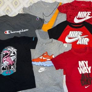 Brand name lot of toddler shirts Nike